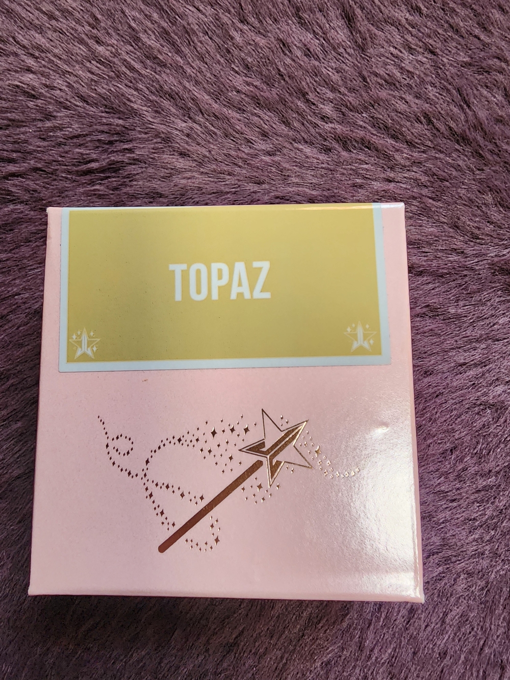 NIB $18 Jeffree Star Topaz Highlighter Palette
